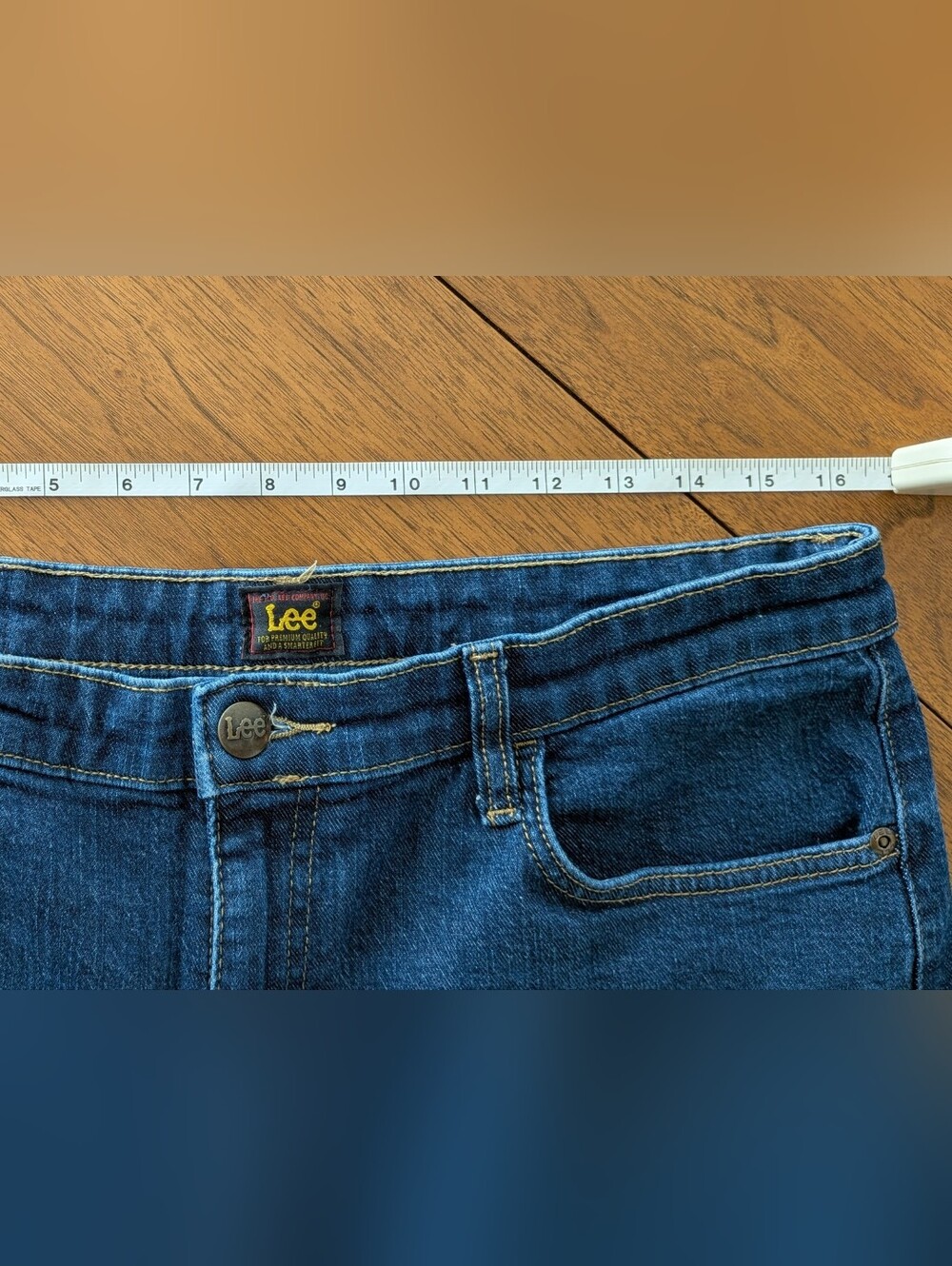 Lee Women's Legendary Wide-Leg High-Rise Jean Trousers in Inner Strength - Picture 6 of 7